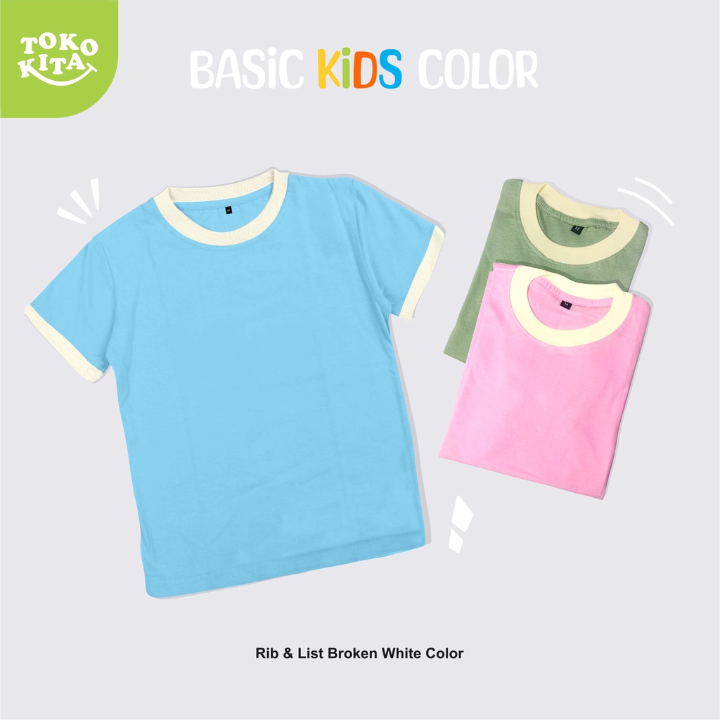 KAOS ANAK unisex MURAH  usia 1-8 Tahun / Baju Kaos anak Laki-laki Perempuan Premium