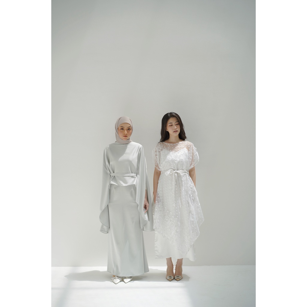 Aura Label - Arabella Dress In White