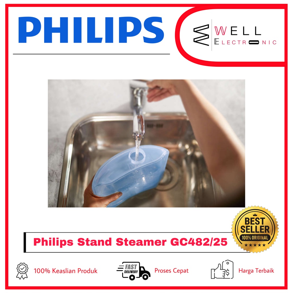 PHILIPS GC482/25 Steamer Baju Setrika Uap GC 482