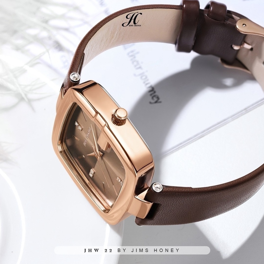 Jims Honey JHW 22 Jam Tangan Wanita Mewah Analog Murah JH