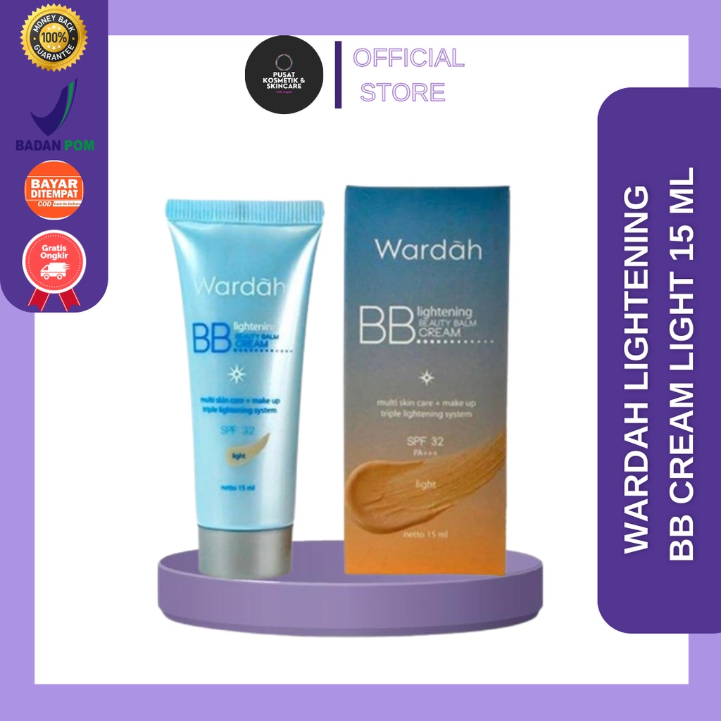 WARDAH LIGHTENING BB CREAM LIGHT 15 ML SPF 32 PA+++