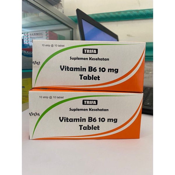 Vitamin B6 10Mg Trifa Perbox isi 100 Tablet