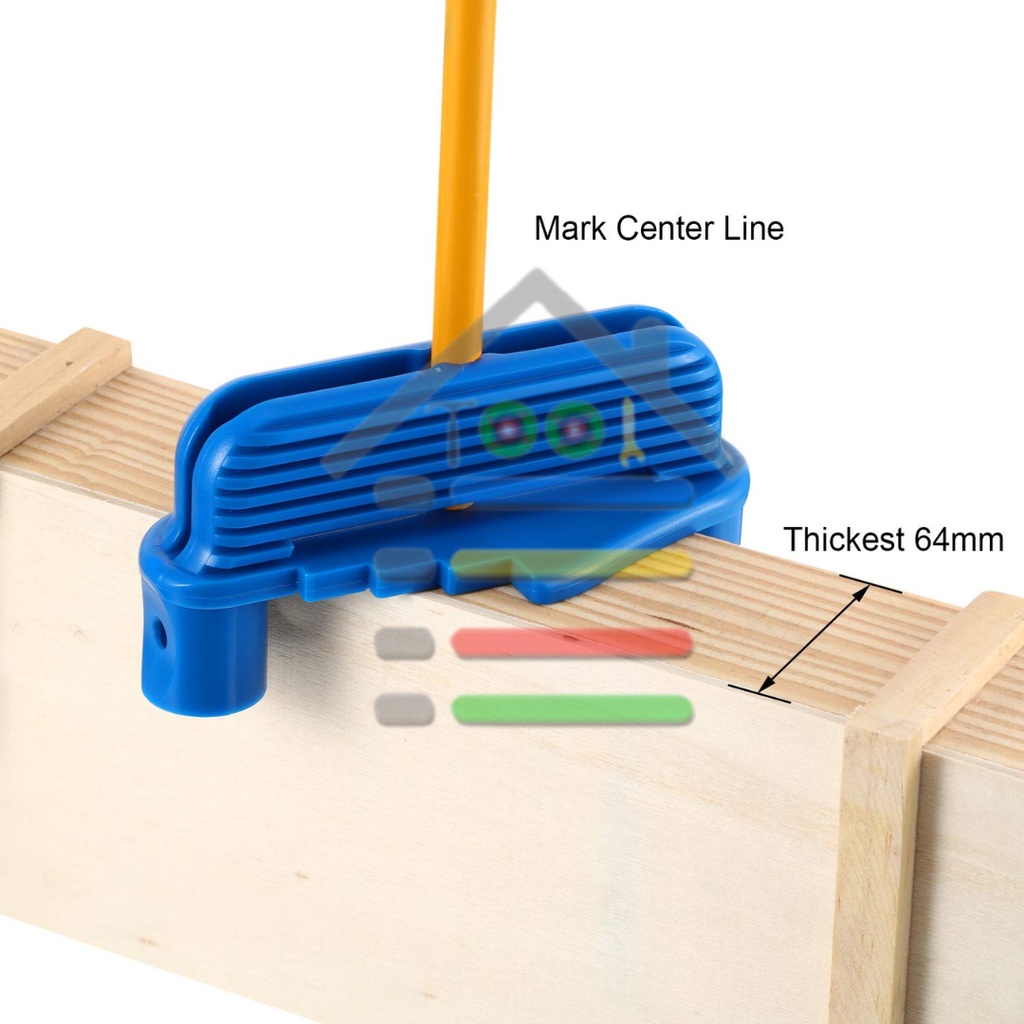 CENTER SCRIBE LINE PENANDA GARIS TENGAH PRESISI PERTUKANGAN KAYU