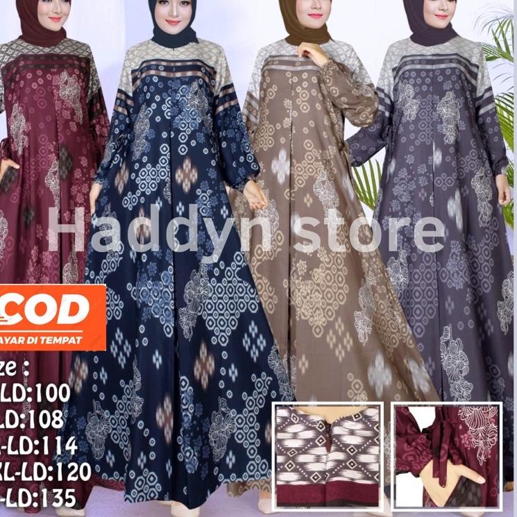 ➫ Ready Jumbo LD 135 ] Gamis Maxmara Lux |Gamis Maxmara Premium |Gamis Maxmara Jumbo |Gamis Pesta Mo