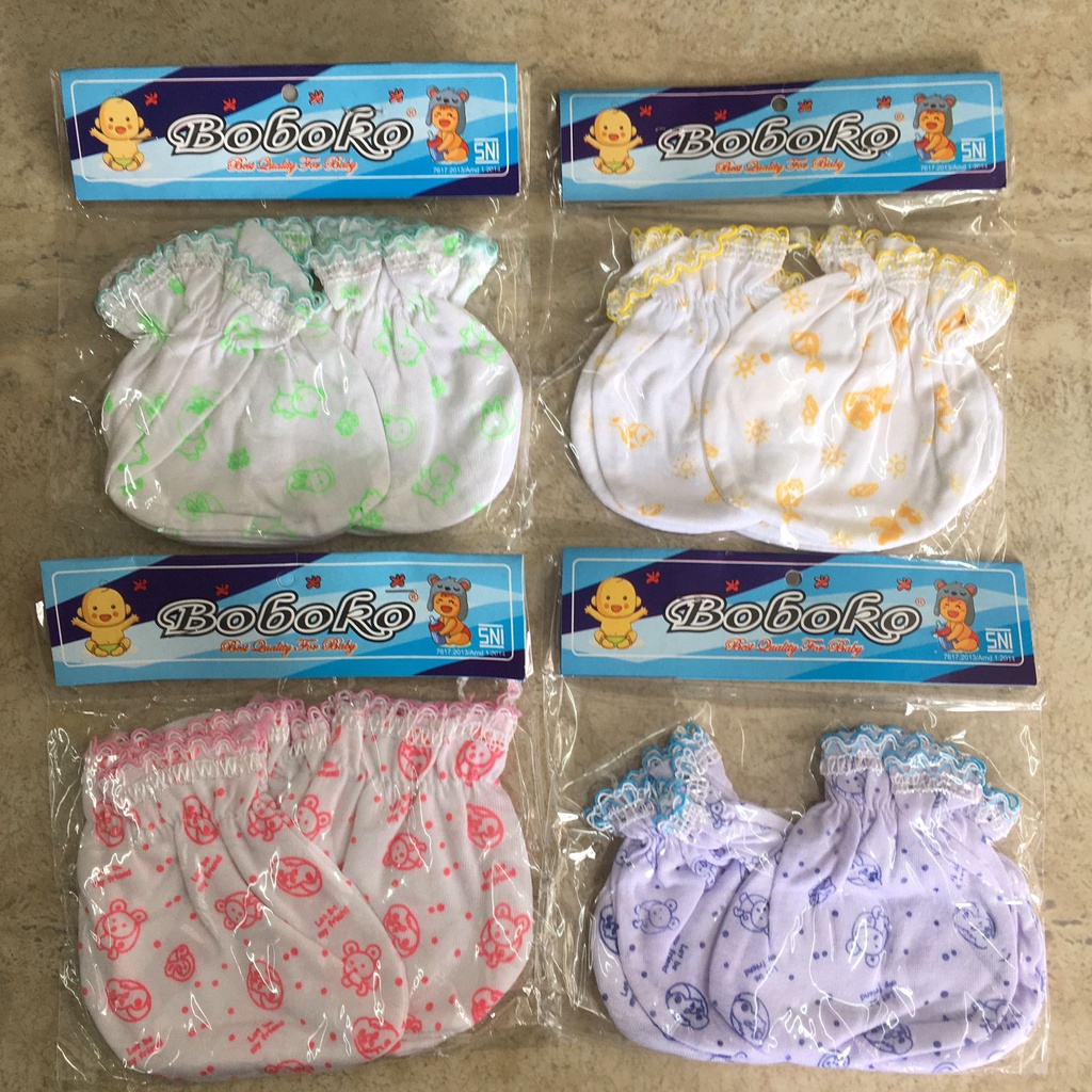 4 PCS BOBOKO SARUNG TANGAN + SARUNG KAKI (STK)