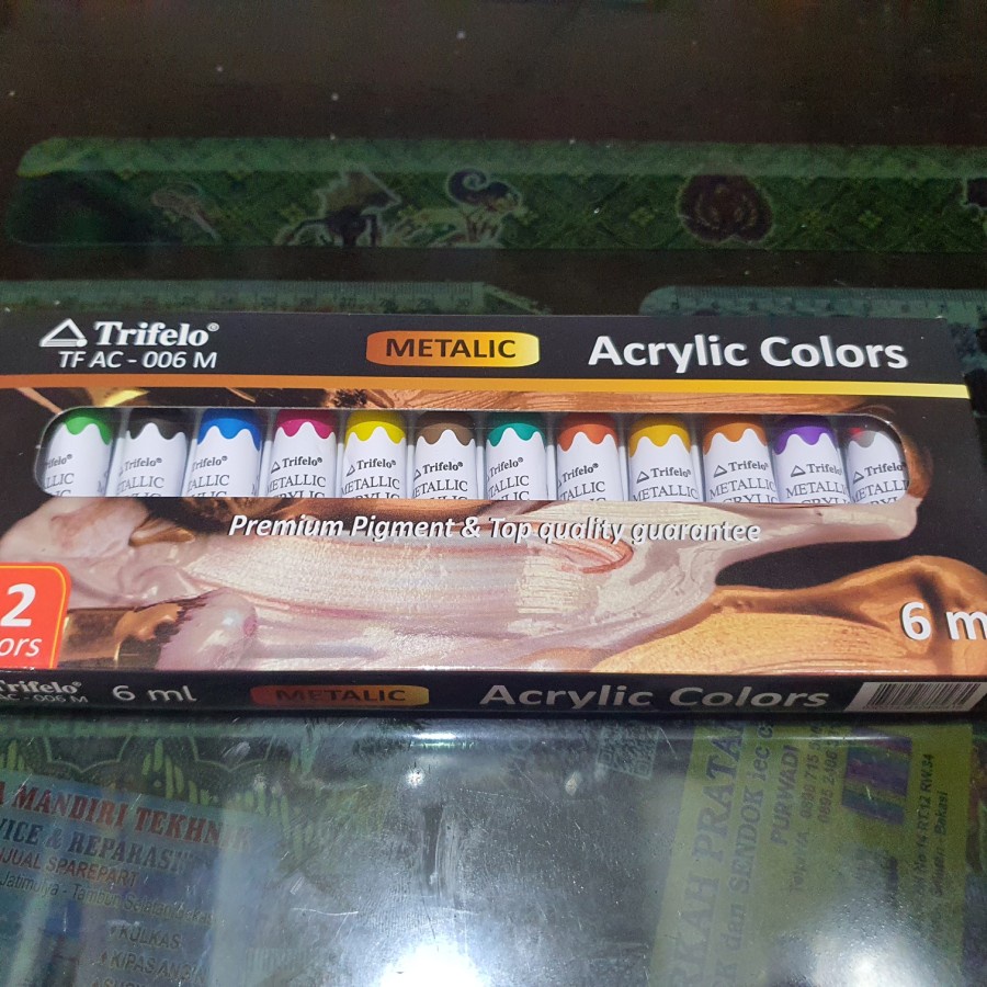 

Cat acrylic metalic tf ac006m trifelo 6m