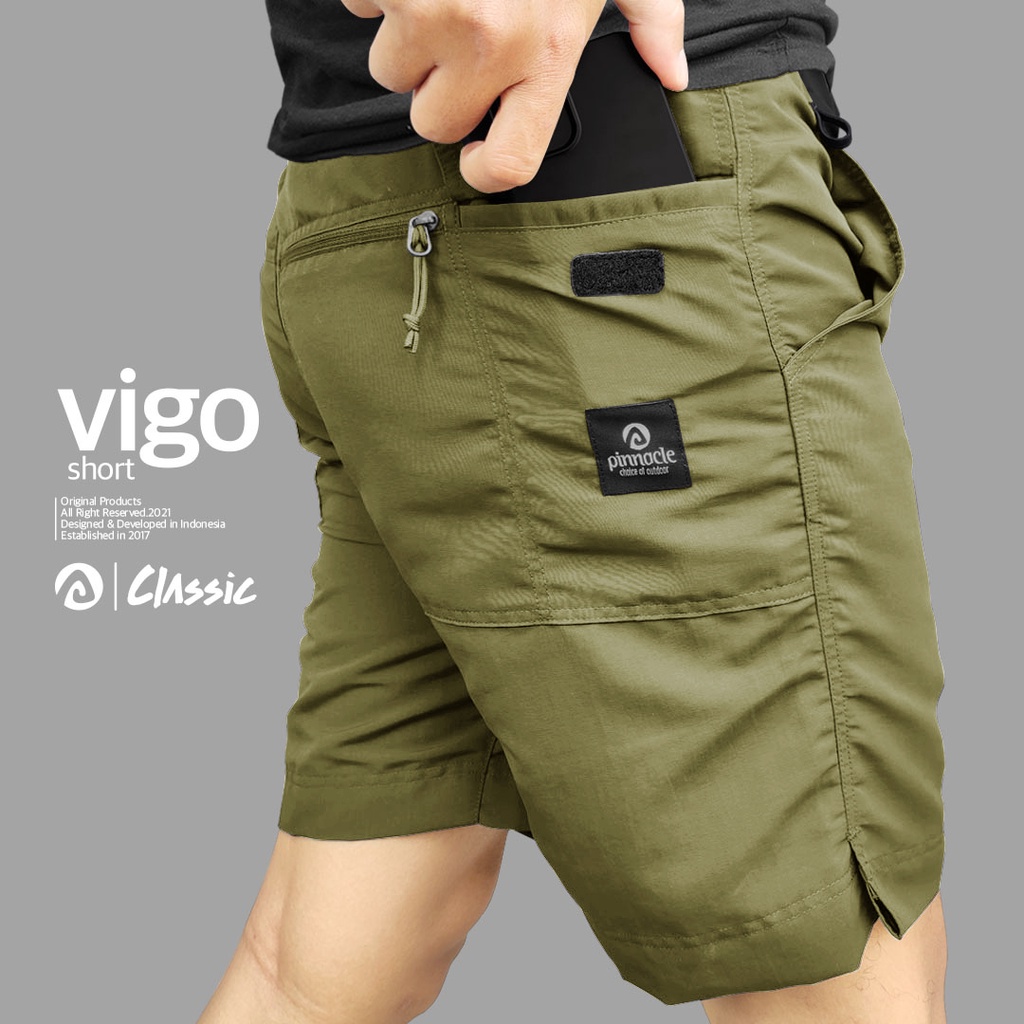 Pinnacle Vigo Short Classic - Olive