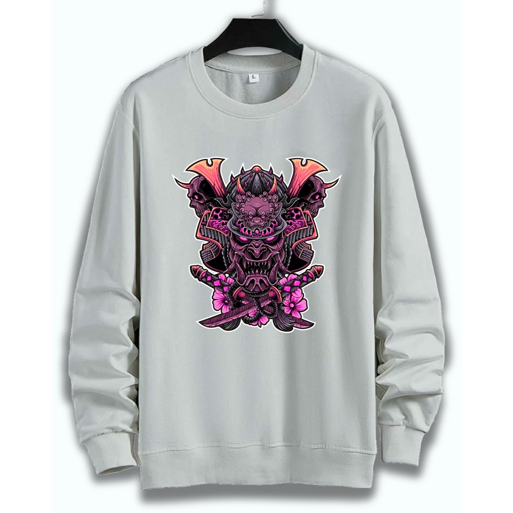 Baju sweater SAMURAI X Pria Lengan panjang /Outerwear/Sweater pria/Fashion pria/Sweater Pria Basic Jumper