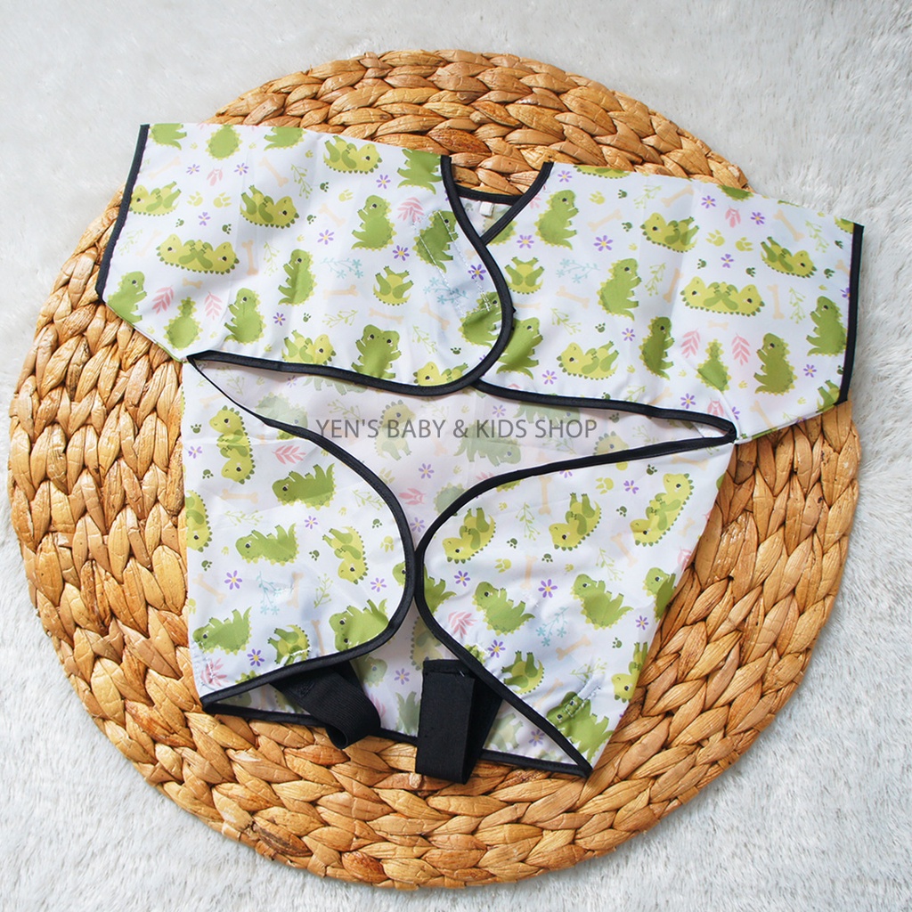 Slaber Print Motif Random - Bib/Celemek Bayi