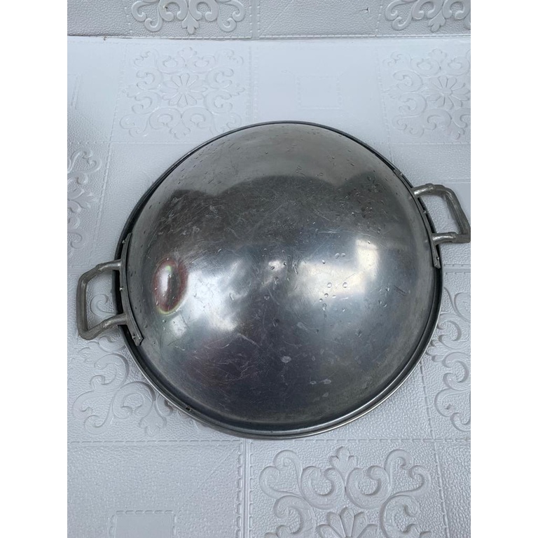 Kuali wajan stainless steel tebal ukuran 27 CM minus penyok harga bisa nego