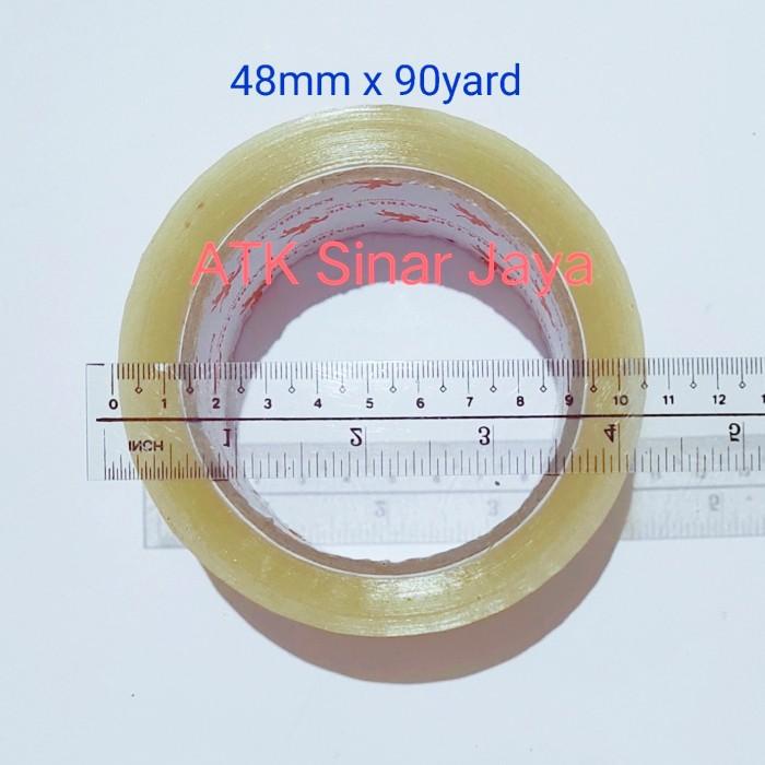 

Lakban bening ksatri tape 48mm 90yard