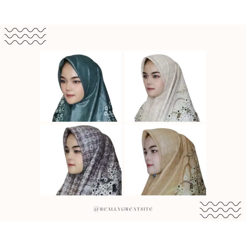 umama scarf motif baru