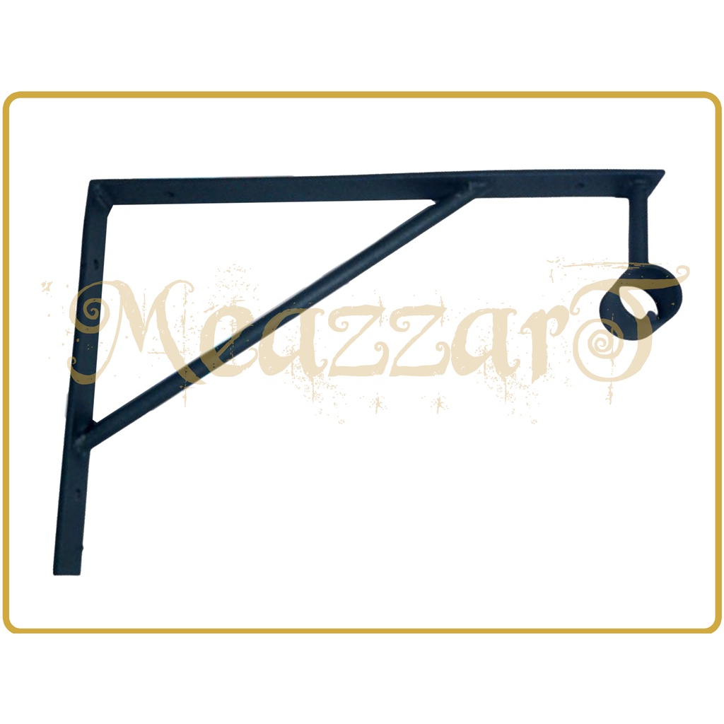 Rak Besi Siku, Gantungan Baju, Ambalan Rak Dinding Braket Besi