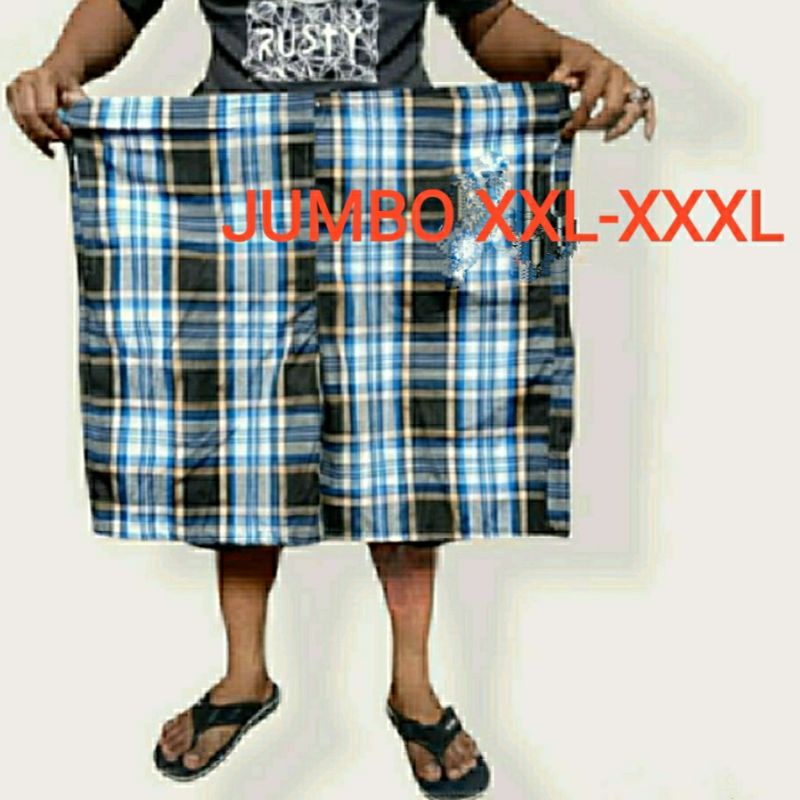 Celana Pendek Pria Wanita Santai Jumbo Salur