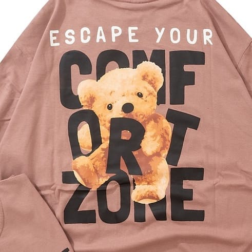 MakeGrosir - KAOS OVERSIZE COMFORT ZONE