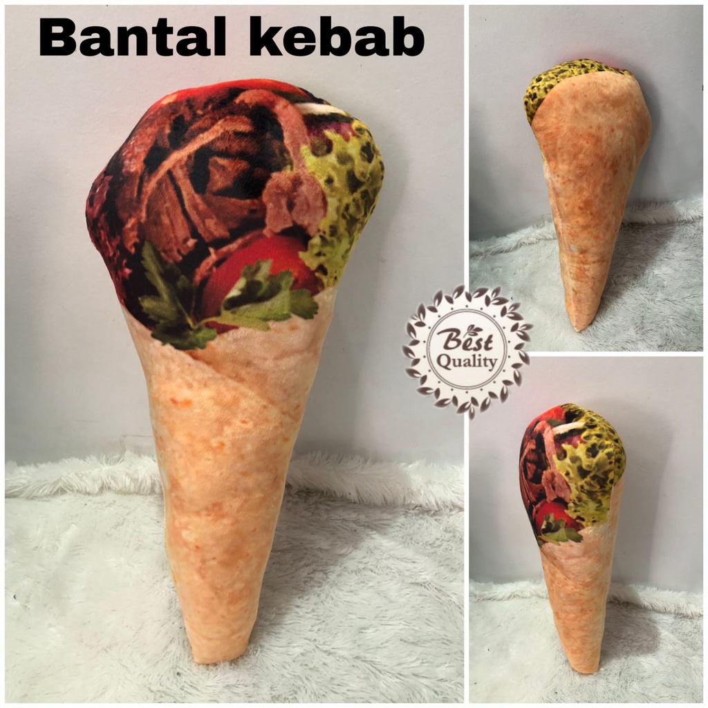 Pillow Bantal Kebab Bantal Unik Bantal Custom Bantal Printing