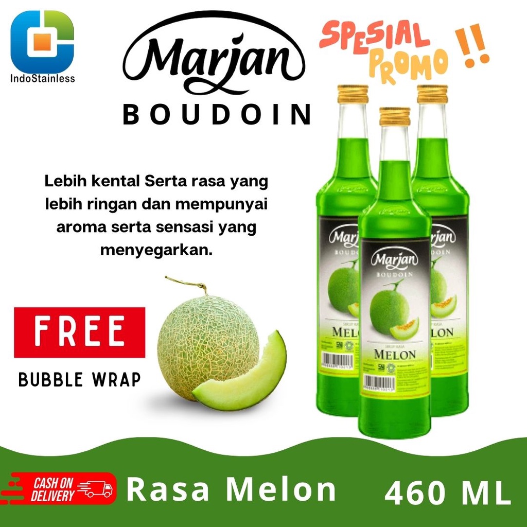 

READY STOK SIRUP MARJAN BOUDOIN 460 ML SPECIAL RAMADHAN