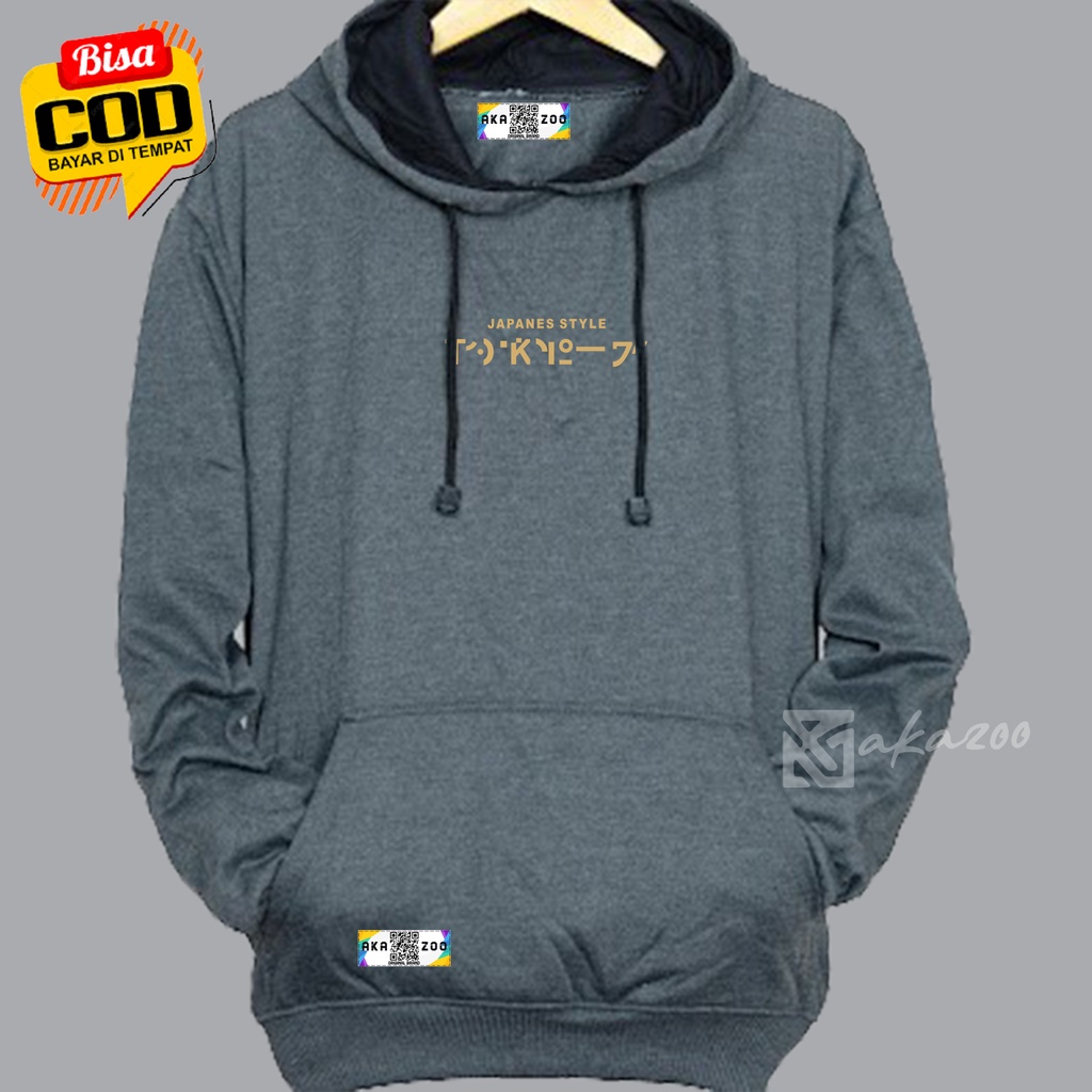 SWITER PRIA DISTRO AKAZOO JPN abu tua japanese style hoodie ovesize korean style unisex premium aka