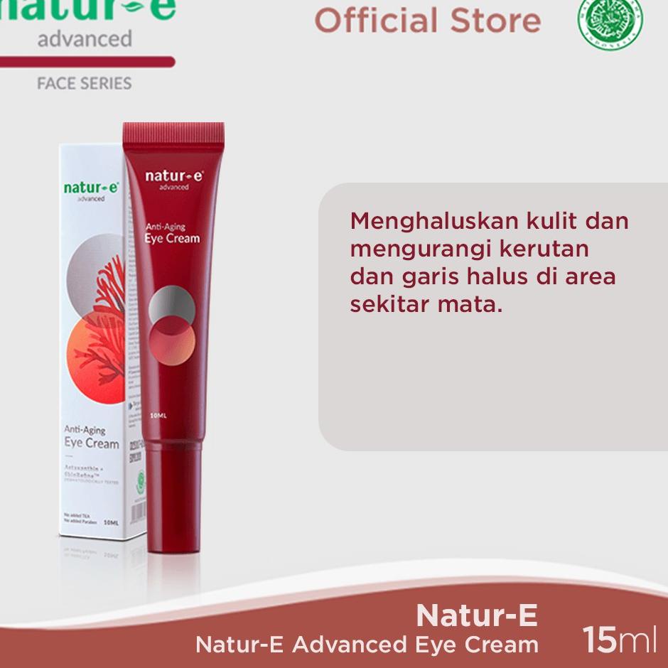 ֍ Natur-E Advanced Anti-Aging Eye Cream / Eye Treatment (DANAYE10) Krim Mata ▼