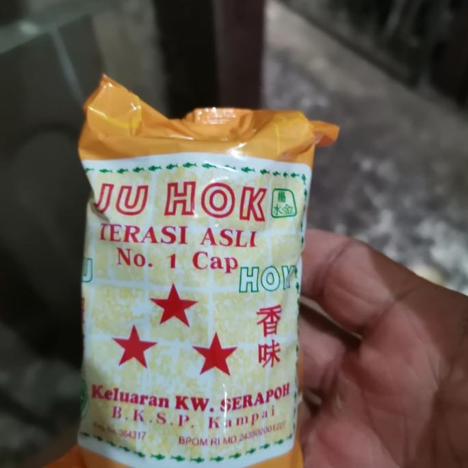 

Terasi juhok 1 pak kecil isi 10 keping @10gr