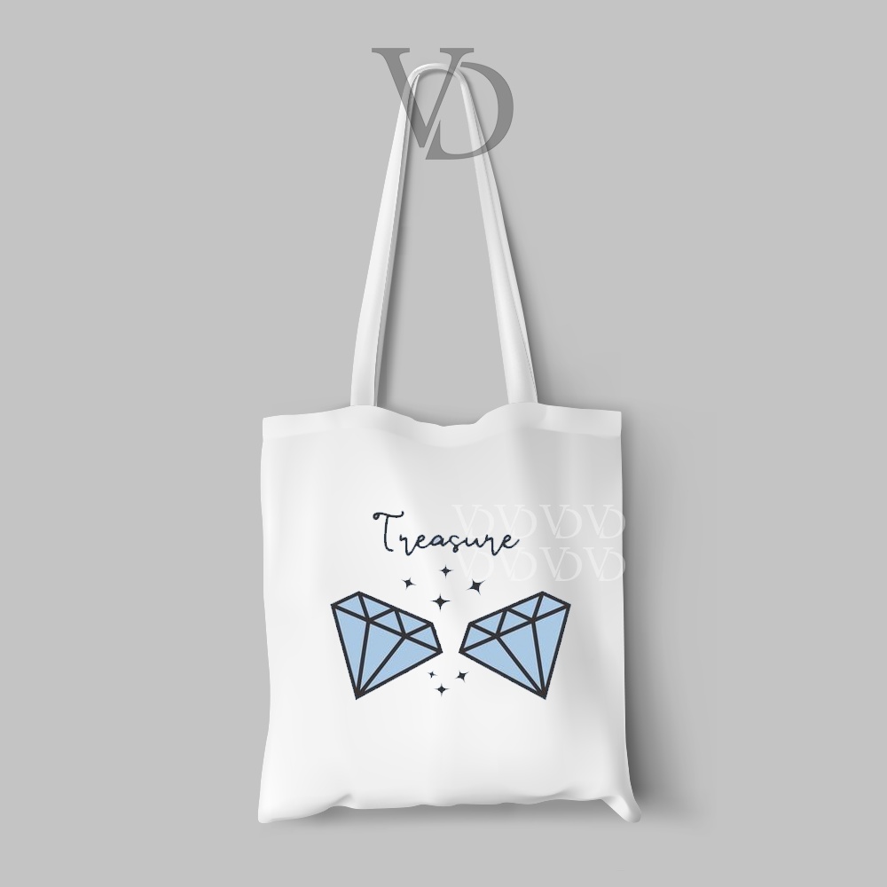 tote bag kpop / tueme korean / tas belanja korea