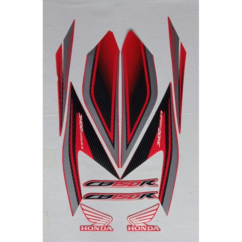 Sticker Striping Motor HONDA CB 150 R 2015|List Body Motor CB 150 R 2015 Standar