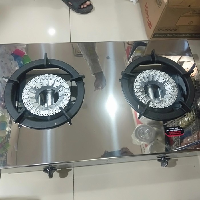 kompor gas rinai Ri 2rsp tungku bahan cor dan burner besar
