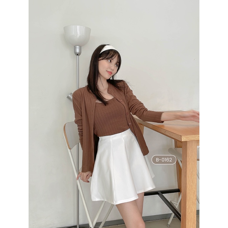 Kadaka B-0162 Mini Flare Skirt Korea Premium Rok Mini Wanita