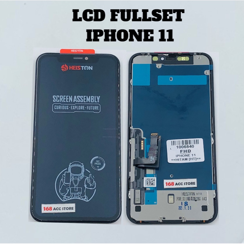 LCD TOUCHSCREEN IPHONE 11 LCD IPHONE 11 FULLSET HEISTON
