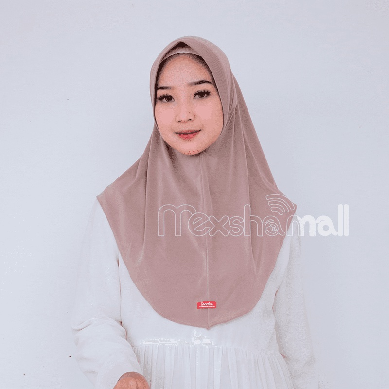 Paket Usaha 20 Pcs Jilbab Instan Jersey Premium Ameena Menutup Dada By Shamira