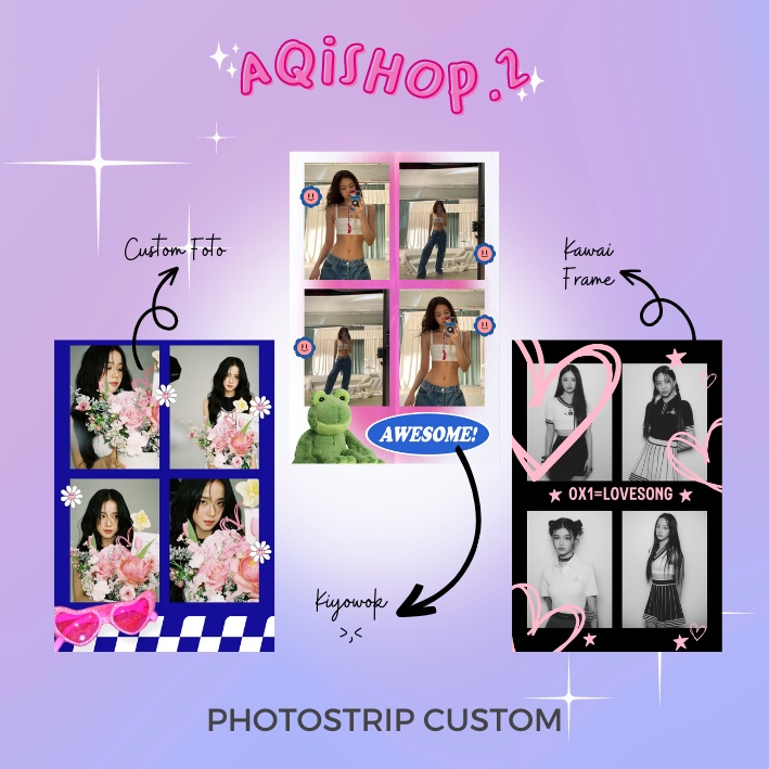 

SEHARI JADI PHOTOSTRIP 4 KOTAK CUSTOM CETAK FOTO SNPASHOT/DOUBLE STRIP/PHOTOBOX/TIMEZONE/CETAK FOTO MURAH/CETAK FOTO SEHARI JADI