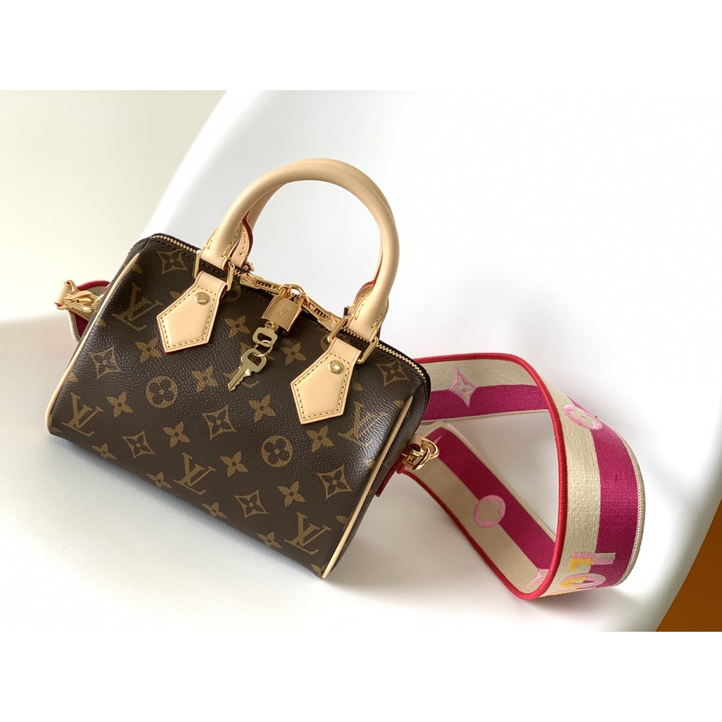LV top original 59018 pink hand messenger bag
