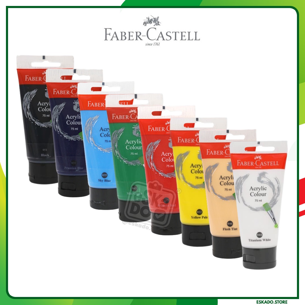 

Faber-Castell Acrylic Colour 30 ml / Cat Acrylic Satuan