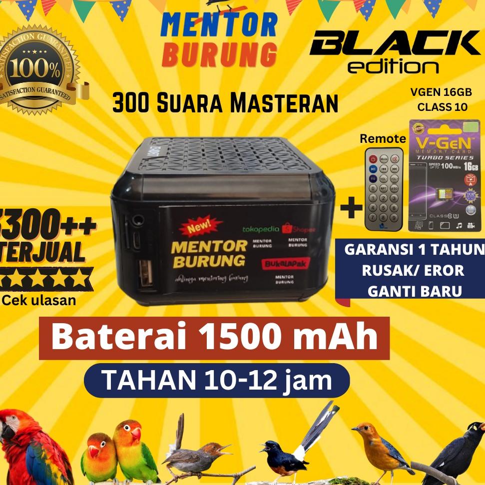 LANGSUNG ORDER Speaker Suara Masteran Burung Kicau Gantangan Mentor Burung Murai Cici Love Bird Gela