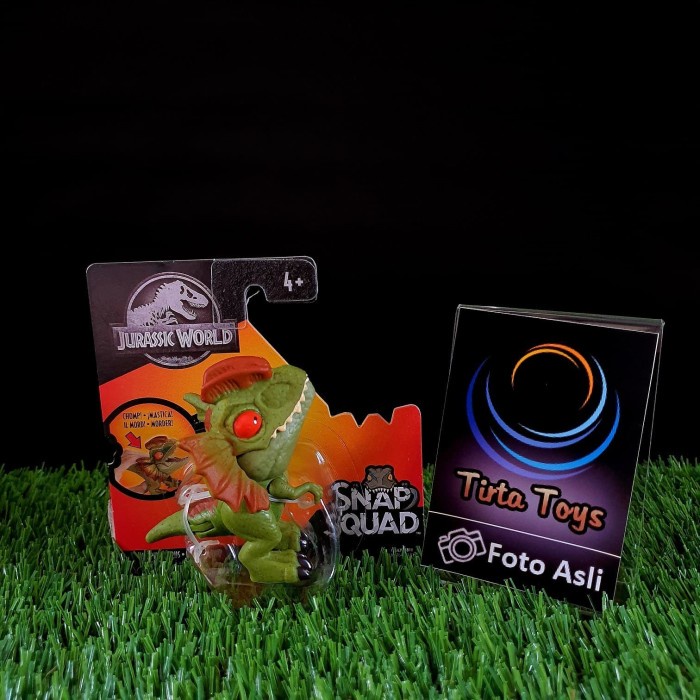 Mattel Snap Squad Wave 2 Dino Dilophosaurus Jurassic World Ggn29-4B10