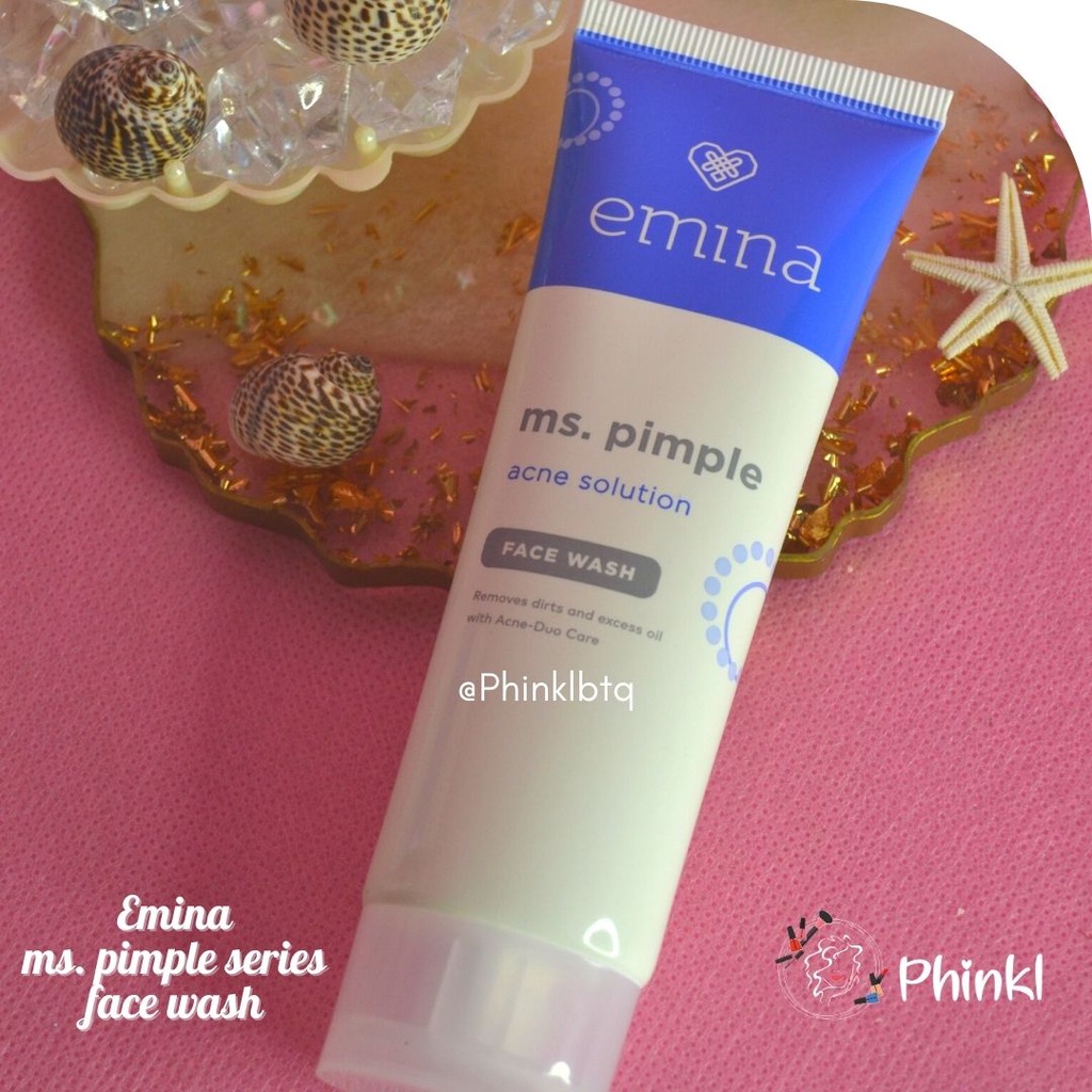 `ღ´ PHINKL `ღ´ (5in1)  ╰☆☆ 𝔢мιℕά ☆☆╮ paket emina pimple series anti jerawat bruntusan gradakan memperbaiki skin barrier