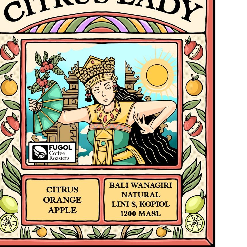 

☞ Kopi Arabika BALI CITRUS LADY (200 gr) Single Origin Specialty Coffee ✵