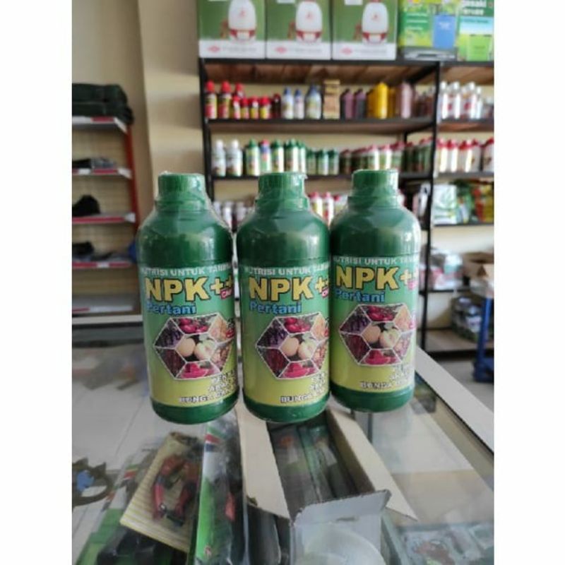 Pupuk Daun NPK Plus Suplemen Penyubur Akar Bunga Dan Daun Kemasan 1 liter