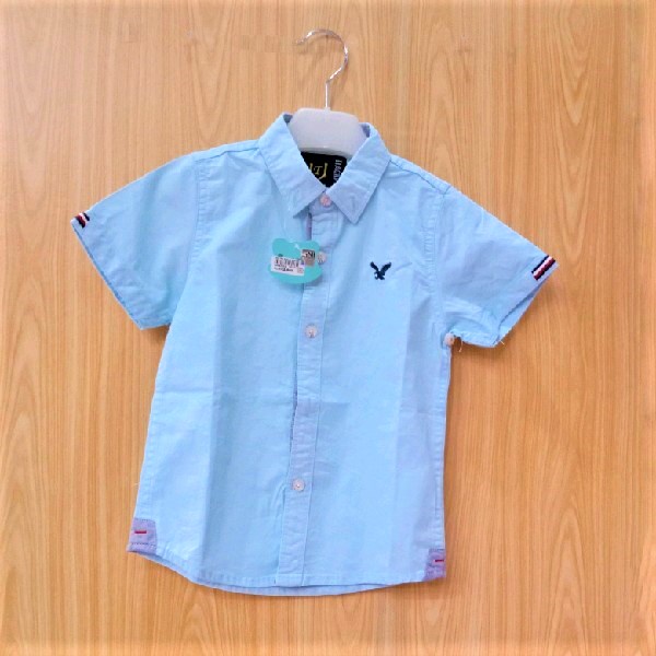 Kemeja Tangan Pendek Bird Anak Laki-Laki EDM034