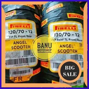 tools Paket Pirelli Angel Scooter uk 120-70 ring 12 & 130-70 ring 12 Vespa Sprint & GTS 140ZZ3