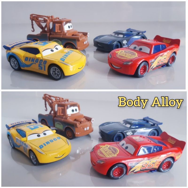 Diecast Set Figure Cars Alloy Isi 4 - Mainan Miniatur Figur Mobil Koleksi Anak Dewasa