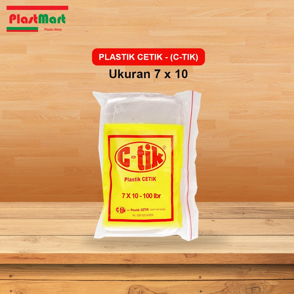 Plastik Klip Ziplock Ctik 7 x 10 cm / Plastik Obat / Plastik Sambal / Plastik Perhiasan