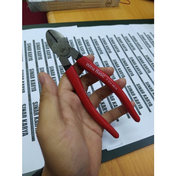 Tang Potong Tang Wiha Basic Z 12 0 160 01 Original Germany Plier Diagonal Potong