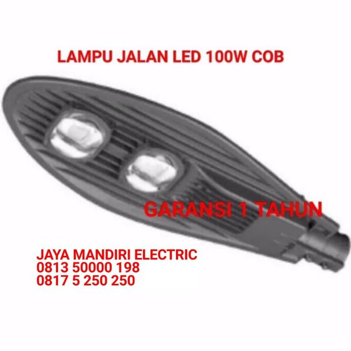 Pju Lampu Jalan Led 100W Putih Kuning Garansi 1 Thn 100Watt 100 W Watt