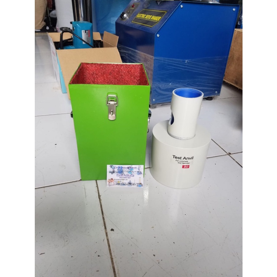 alat kalibrasi hammer test Anvil / Calibration anvil hammer test / Anvil test