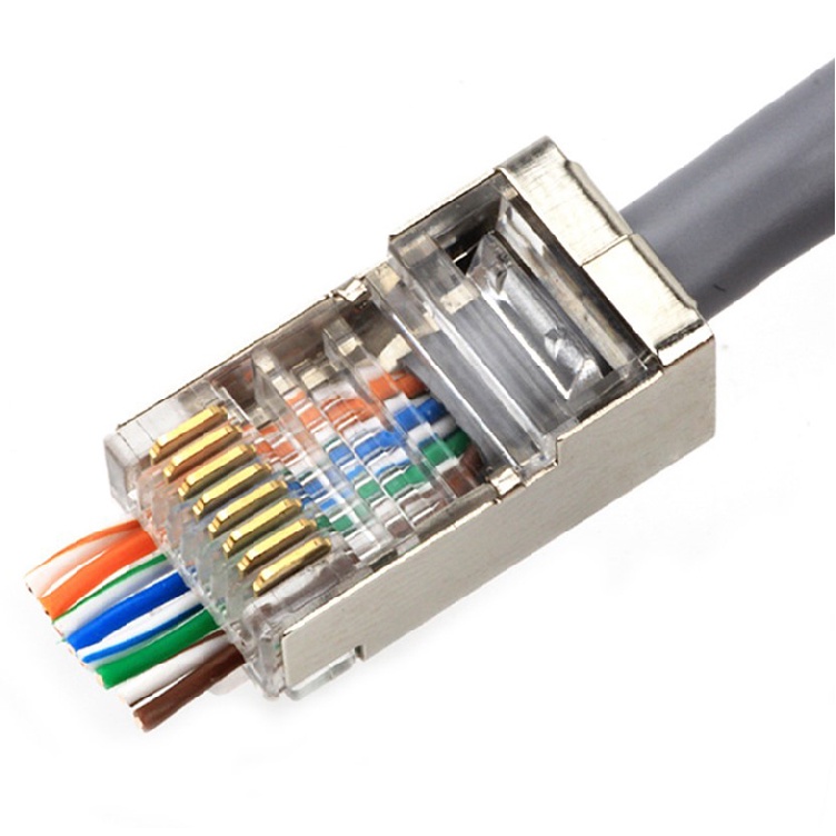 CONNECTOR RJ45 CAT 5 BESI KABEL LAN FTP JACK CONNECTOR BESI CAT 5