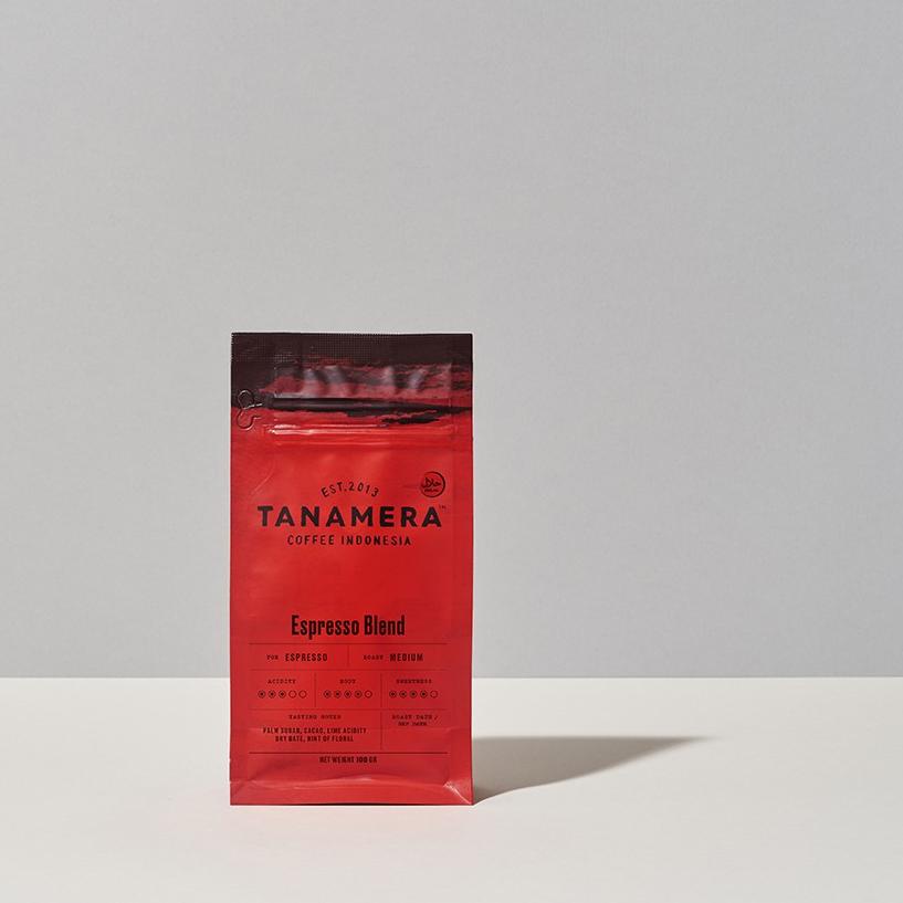 

♗ Kopi Arabika Tanamera Coffee Espresso Blend 100Gr ▼
