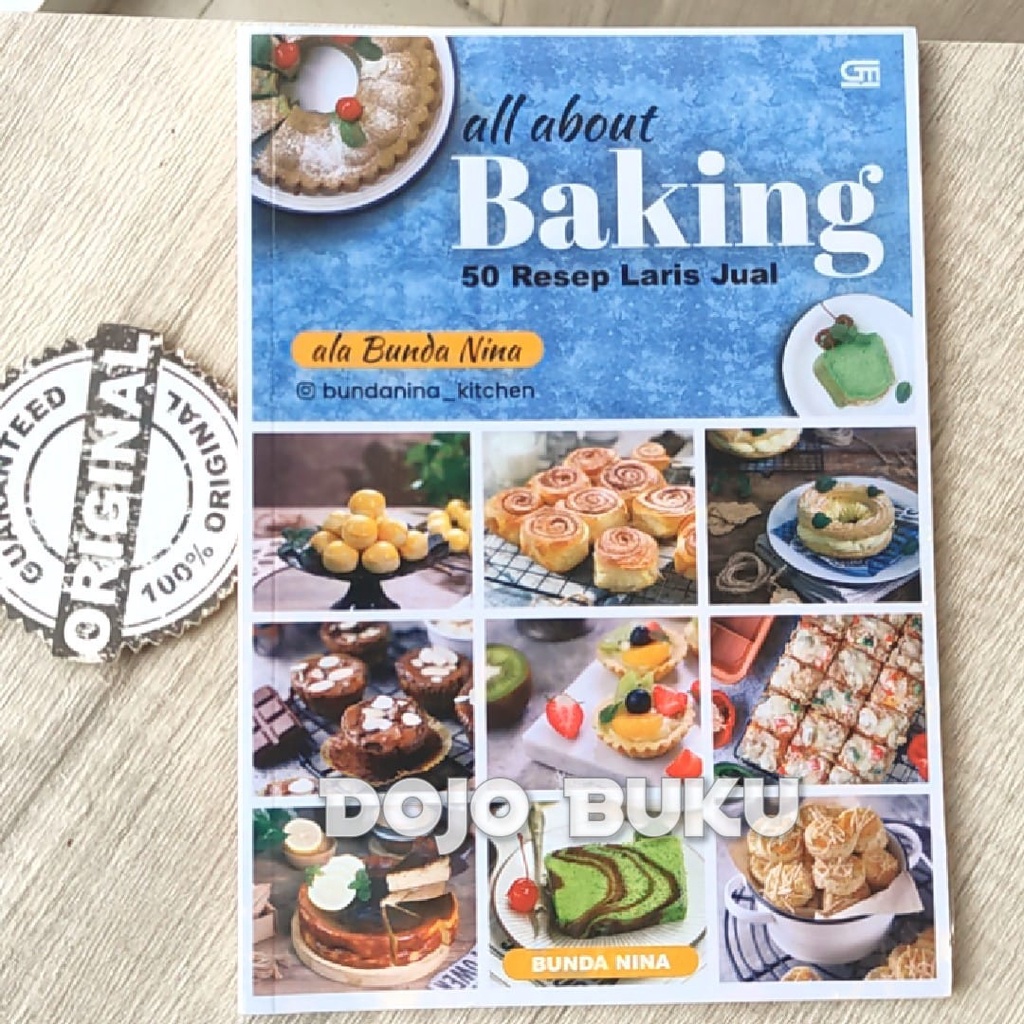 Buku All About Baking : 50 Resep Laris Jual ala Bunda Nina by BUNDA NINA