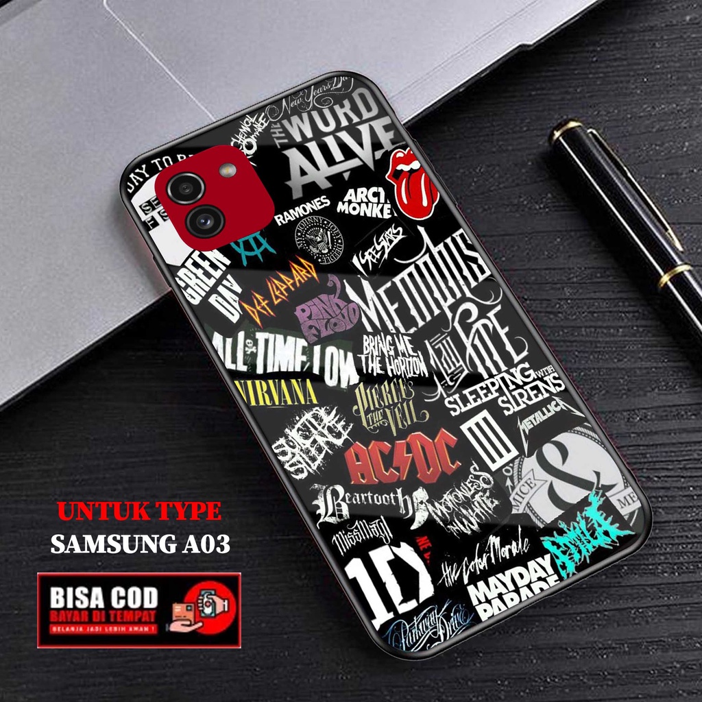 Case Samsung A03 - AGM CASE - Fashion Case hp  Samsung A03 - Casing hp Samsung A03  - Silikon hp - P