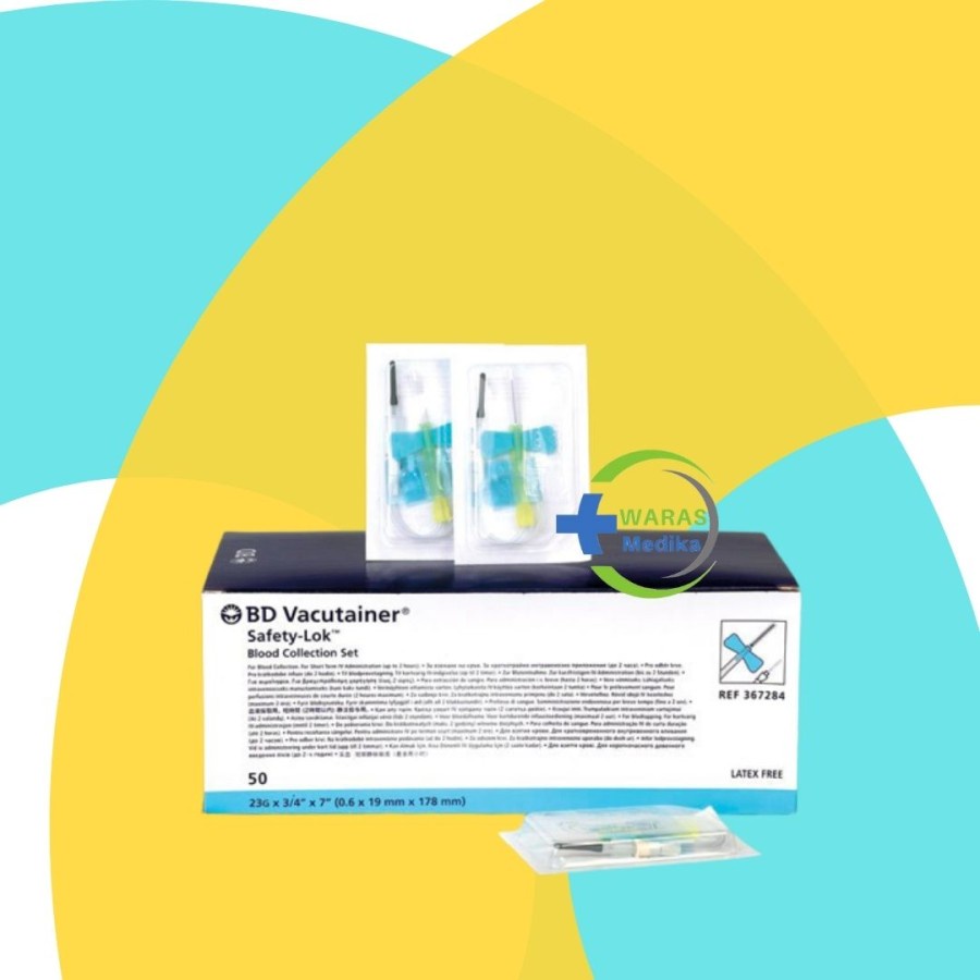 BD Wing 23G | Vacutainer Safety-Lok BD - 23 G